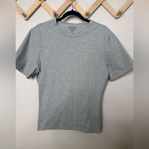Spanx Compression Cotton Women's Gray T Shirt Sz XL
